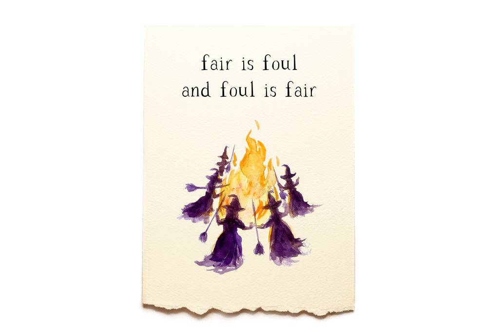 Holidays, Autumn - Halloween - Fair is Foul