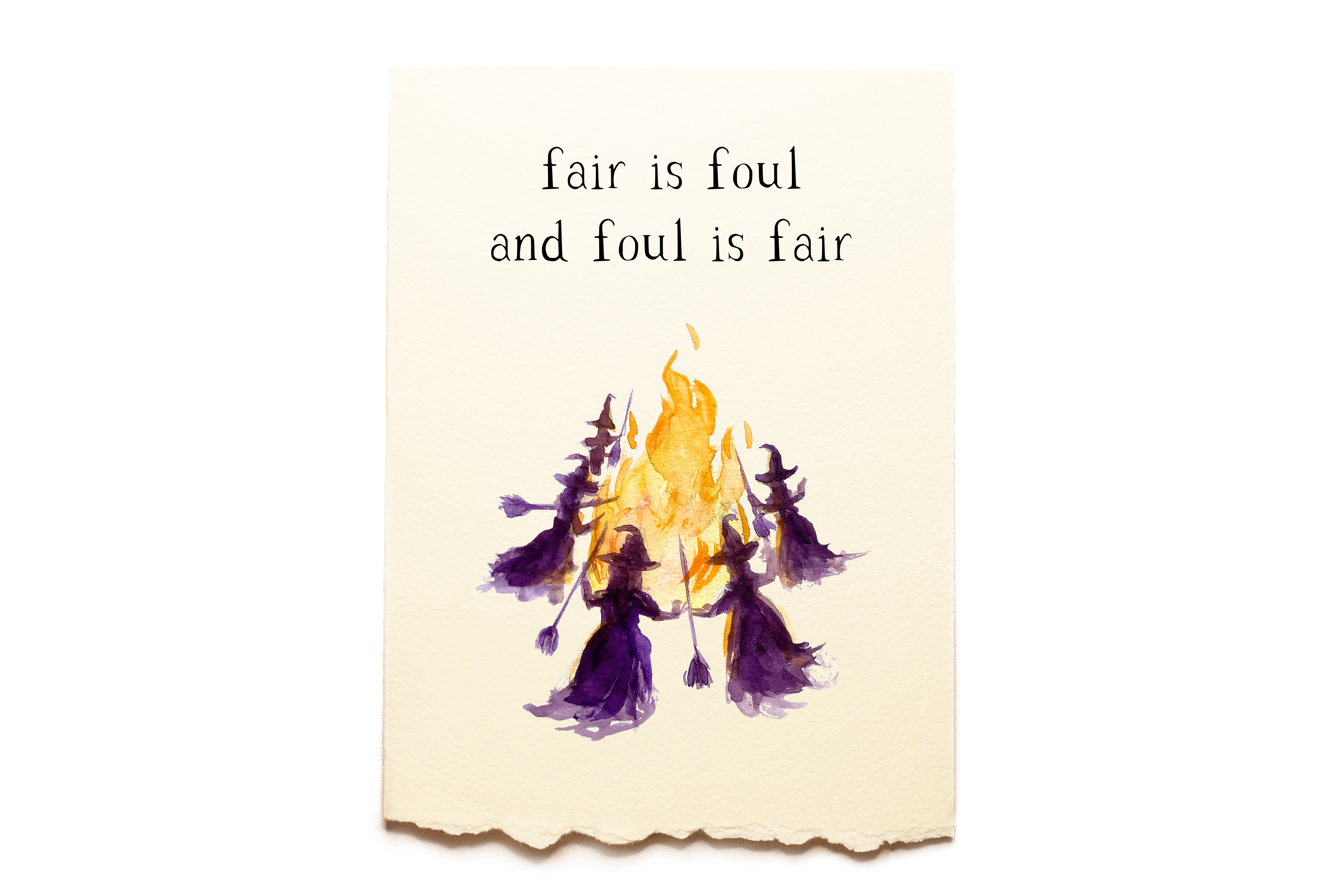 Holidays, Autumn - Halloween - Fair is Foul