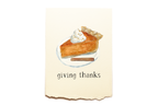 Holidays, Autumn - Thanksgiving - Pumpkin Pie