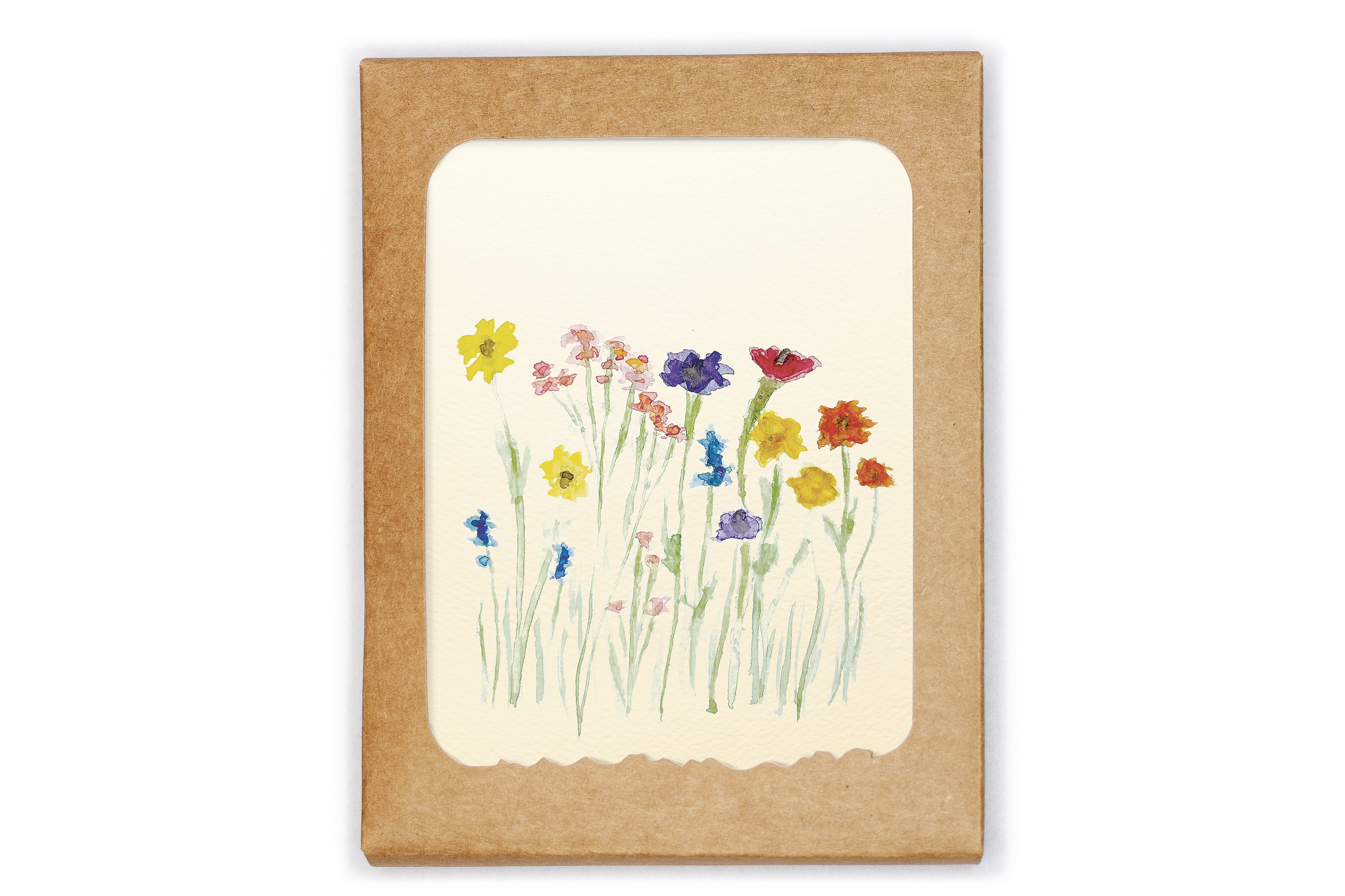 Pack of 8 Cards - Miscellaneous - Wildflowers