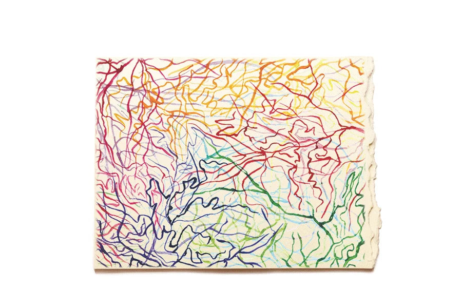 Colorful abstract design on a white background