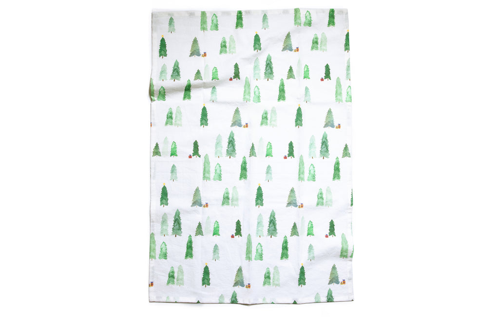 Tea Towels - Holidays, Winter - Christmas - Trees