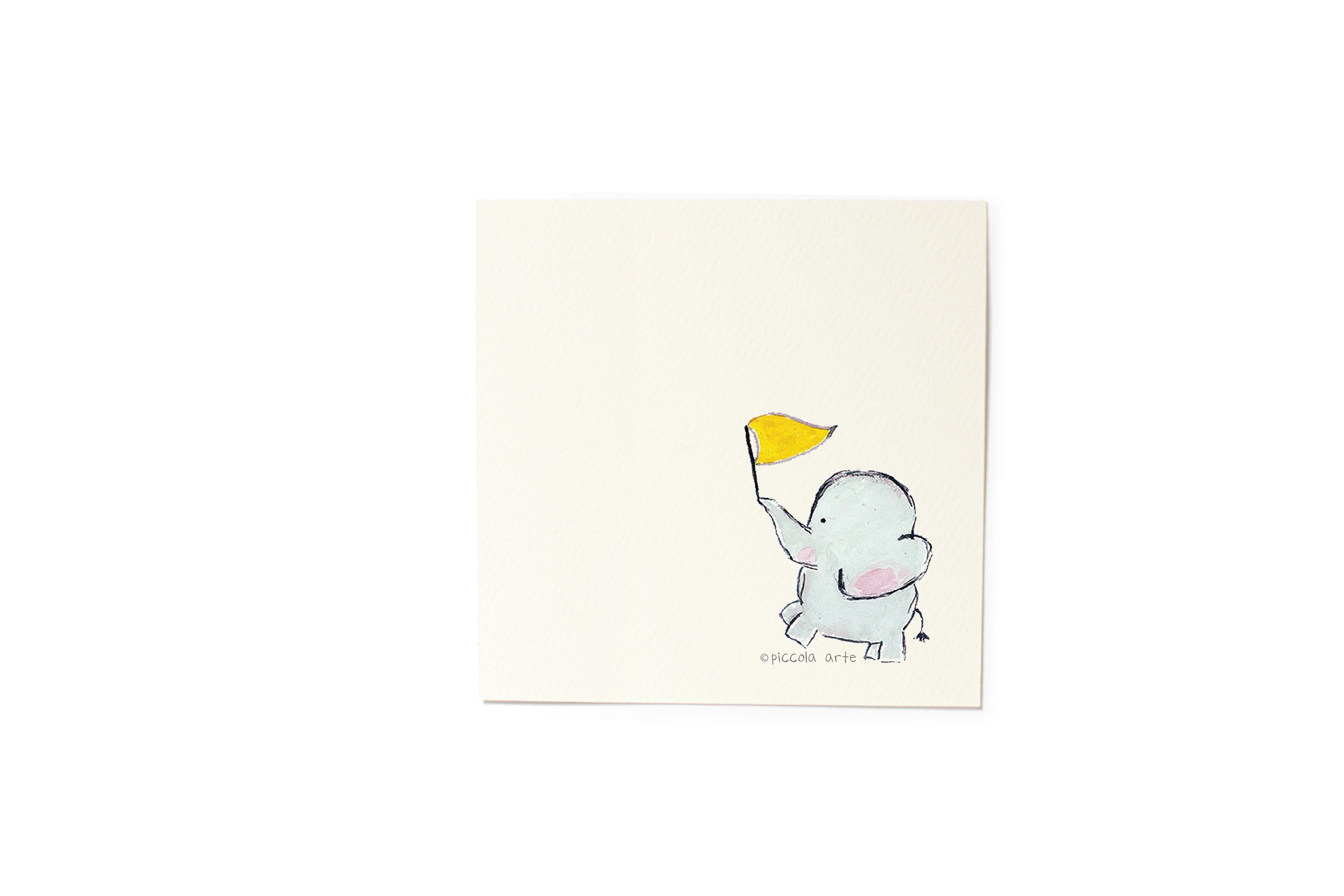 Mini Stationery Set - Baby Elephant